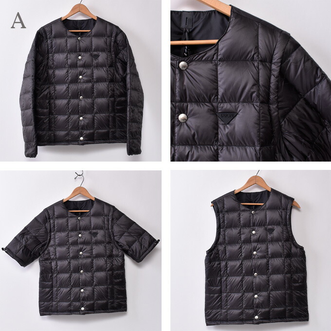 楽天市場】【TAION EXTRA】タイオンエクストラCREW NECK INNER DOWN
