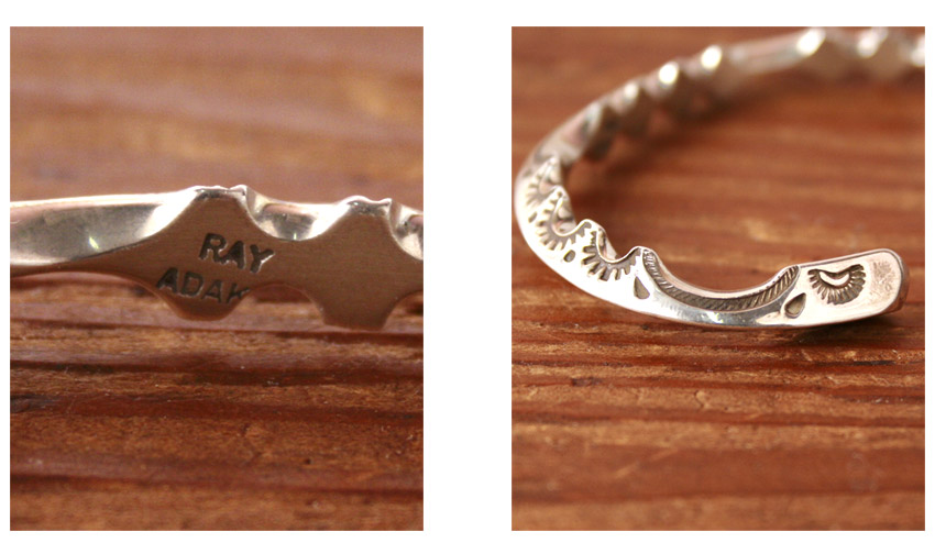 楽天市場】ナバホ族【RAY ADAKAI】レイアダカイZigzag Bracelet