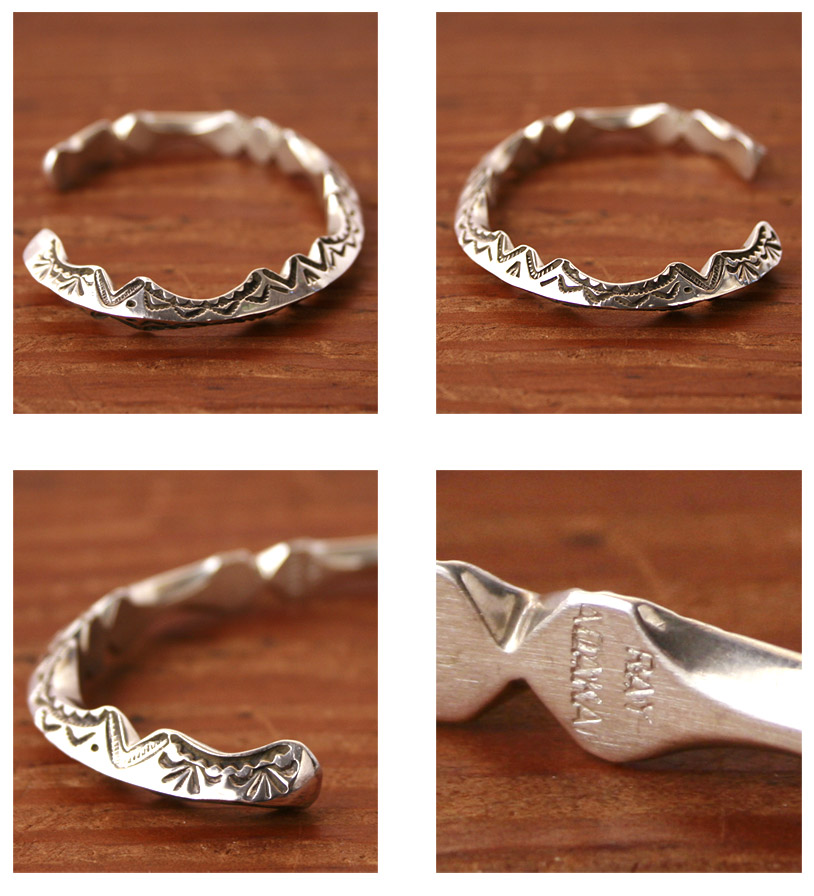 楽天市場】ナバホ族【RAY ADAKAI】レイアダカイZigzag Bracelet