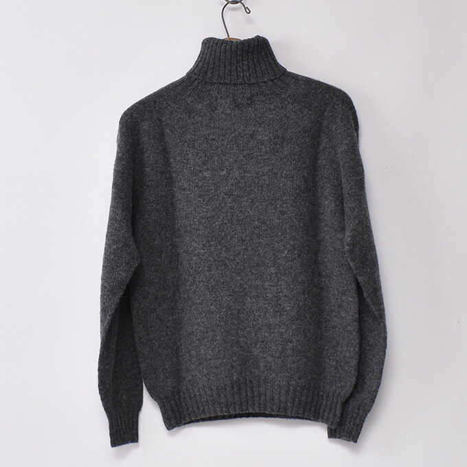 楽天市場】HARLEY OF SCOTLAND / SHETLAND POLO NECK (ROLL NECK