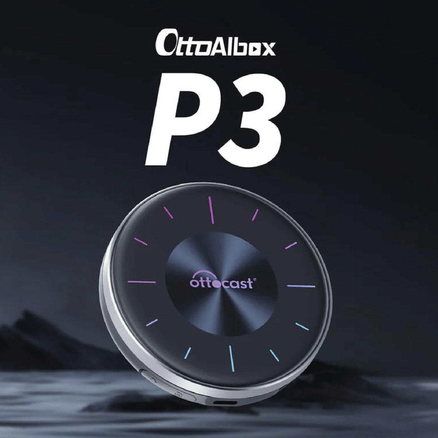 楽天市場】オットキャスト Ottocast OttoAibox P3 CarPlay AI Box