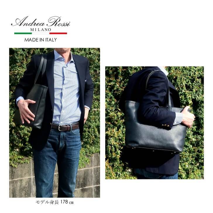 楽天市場】トートバッグ 本革 肩掛け A4 シュリンクレザー ミニポーチ