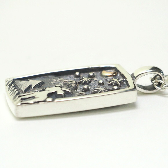 楽天市場】moge（モゲ） シルバーアクセサリー 同じ月を見てた—ヤギ