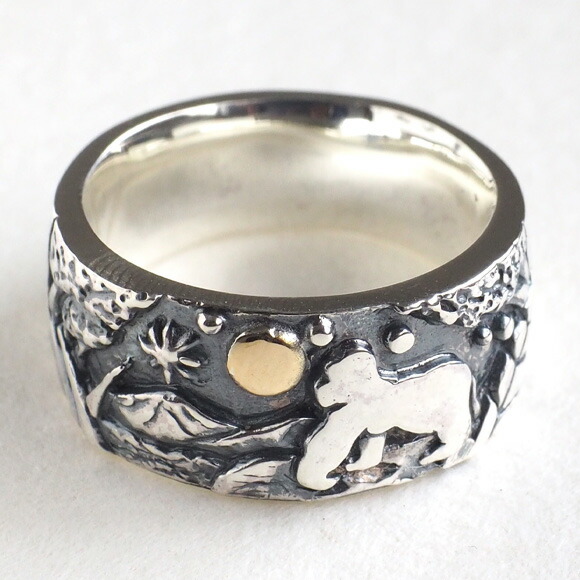 楽天市場】moge（モゲ） シルバーアクセサリー あの空の下—森のゴリラ