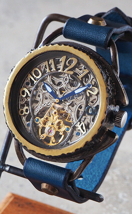 楽天市場】KINO（キノ） 手作り腕時計 自動巻き 裏スケルトン