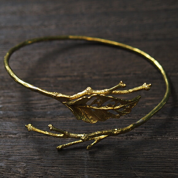 楽天市場】Lano（ラノ） リーフバングル 真鍮 [LN-3015] アクセサリー