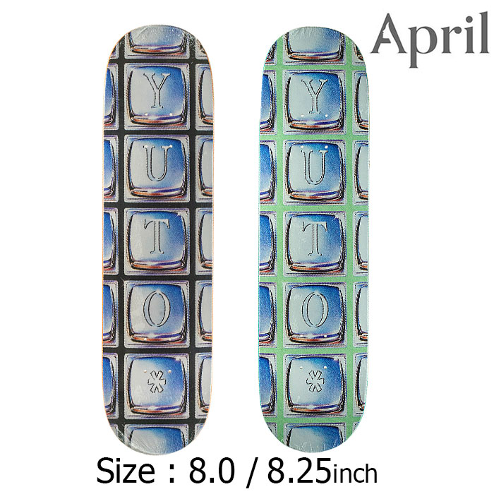 楽天市場】April エイプリル デッキ スケボー 堀米雄斗 YUTO HORIGOME