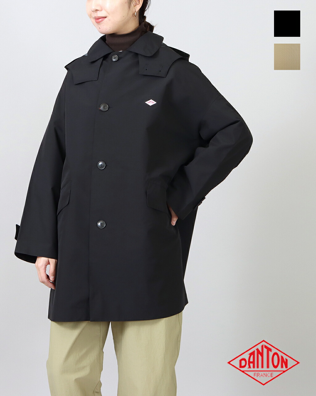 楽天市場】DANTON ダントン ショート バルマカーンコート SHORT