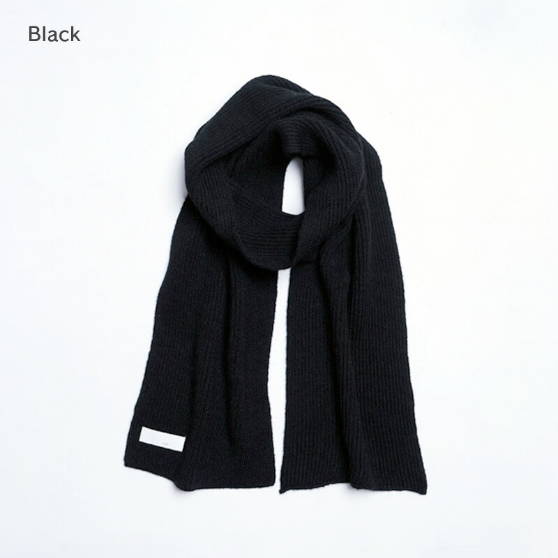 isecai isecai 棘マフラー（フード付き）Black 棘マフラー フード付き