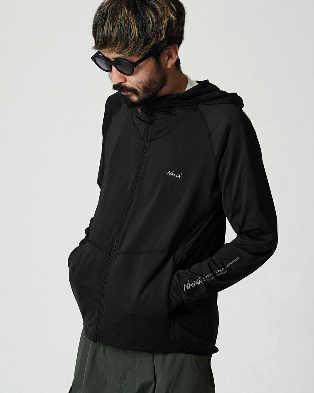 楽天市場】ナンガ NANGA ラッシュガード ジップパーカ RASH GUARD ZIP