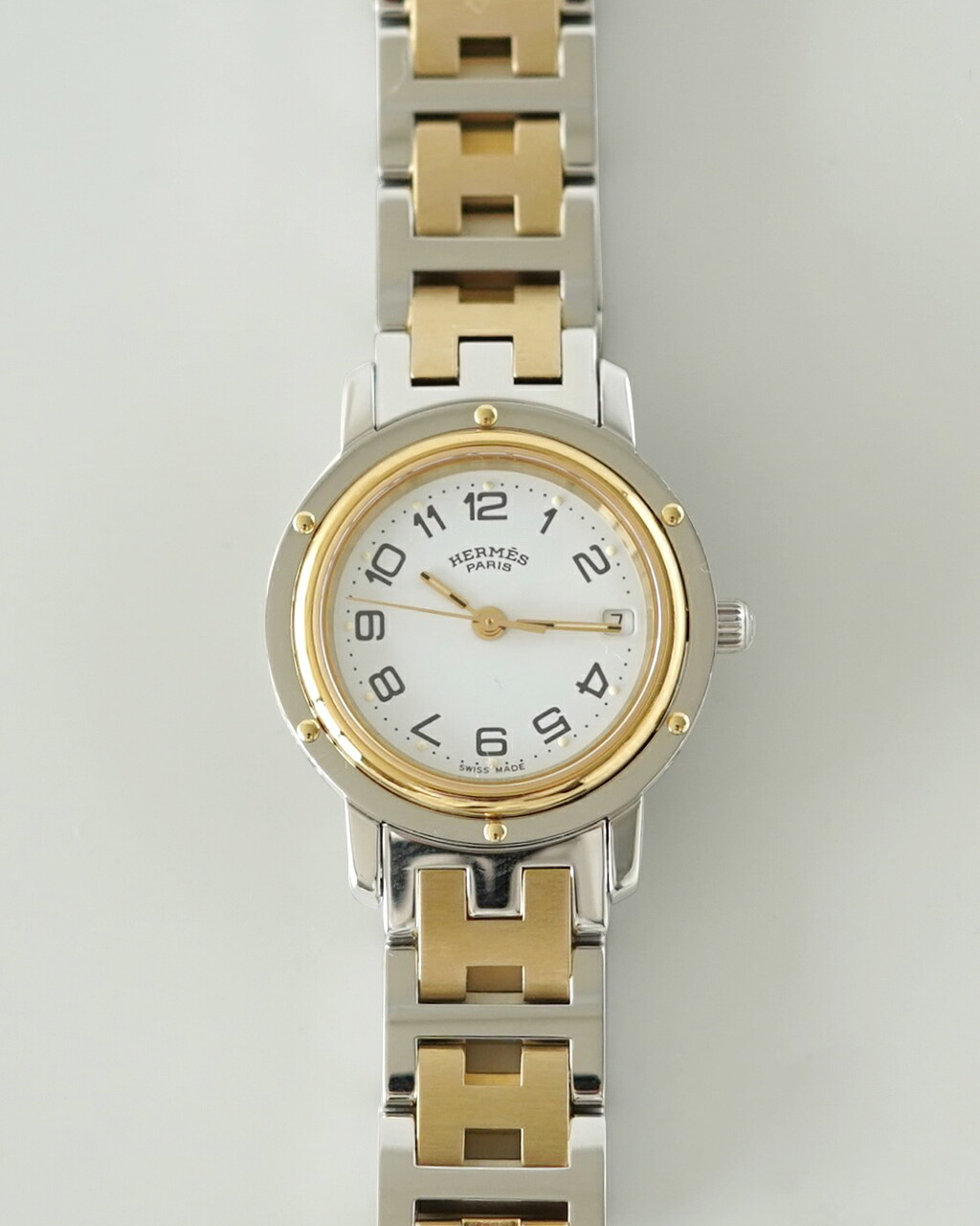 楽天市場】エルメス HERMES クリッパー アンティーク腕時計 1990年代製