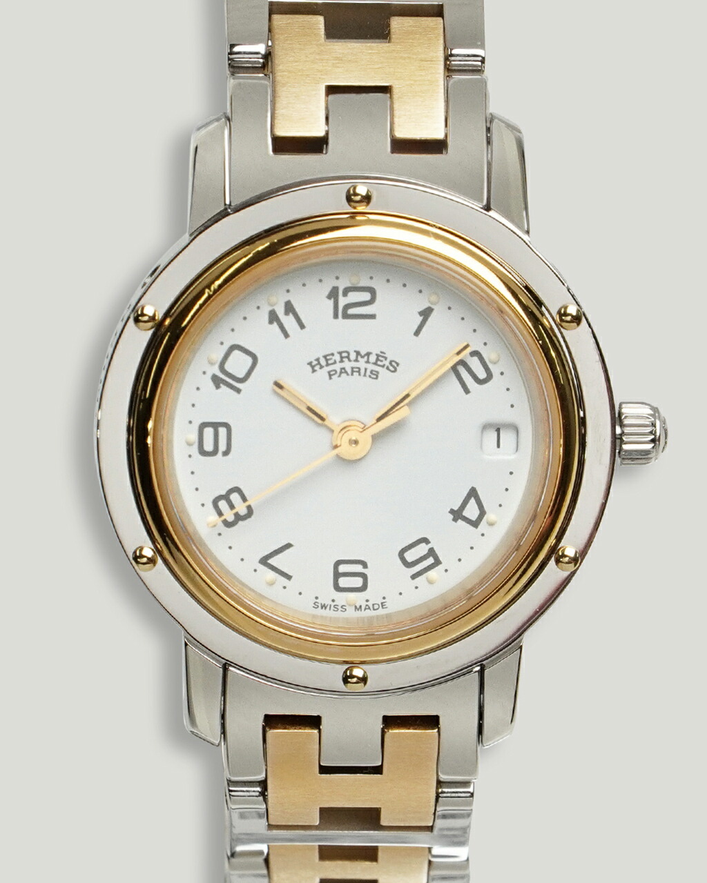 楽天市場】エルメス HERMES クリッパー アンティーク腕時計 1990年代製