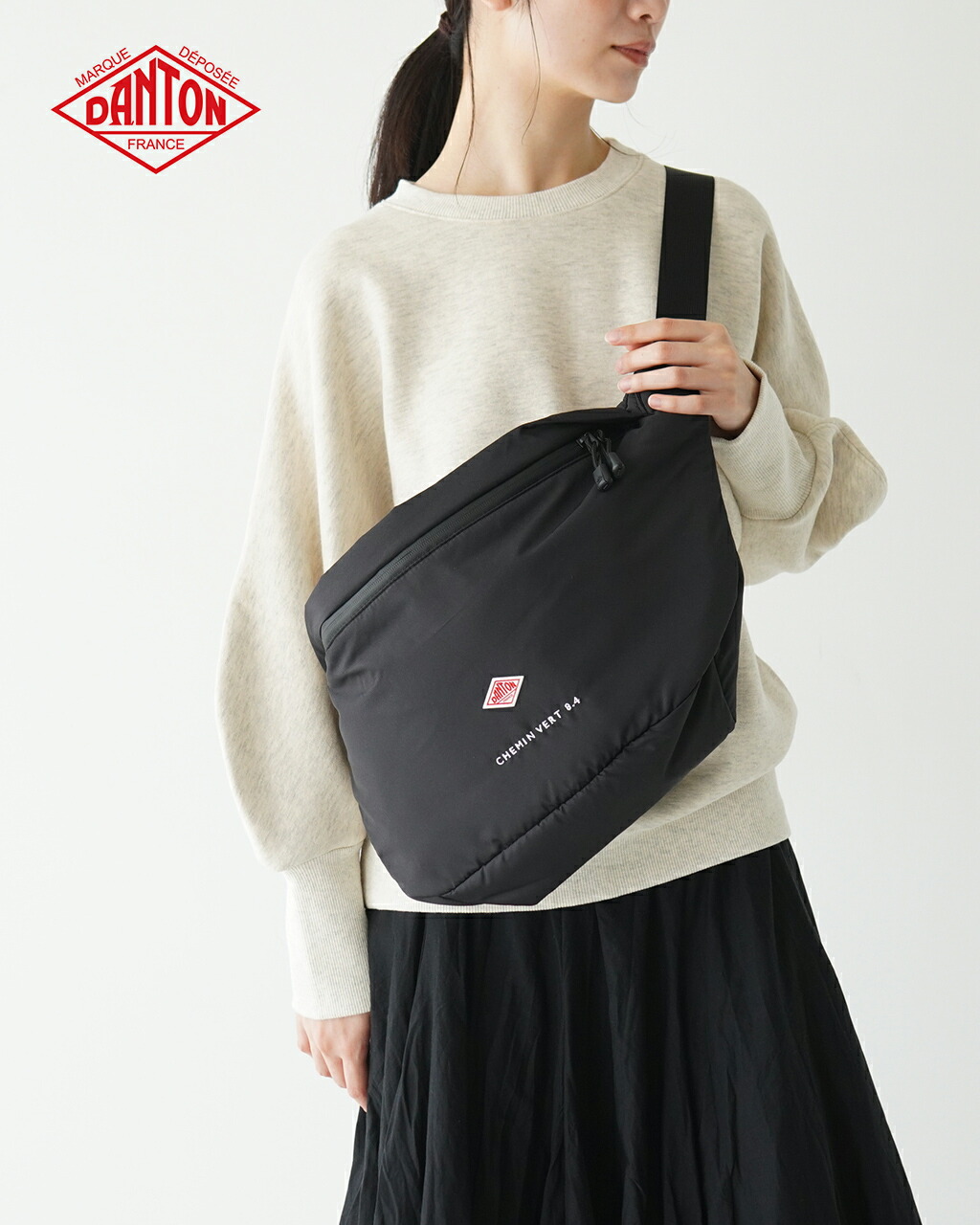 楽天市場】ダントン DANTON ポリエステル タフタ スリング バッグ