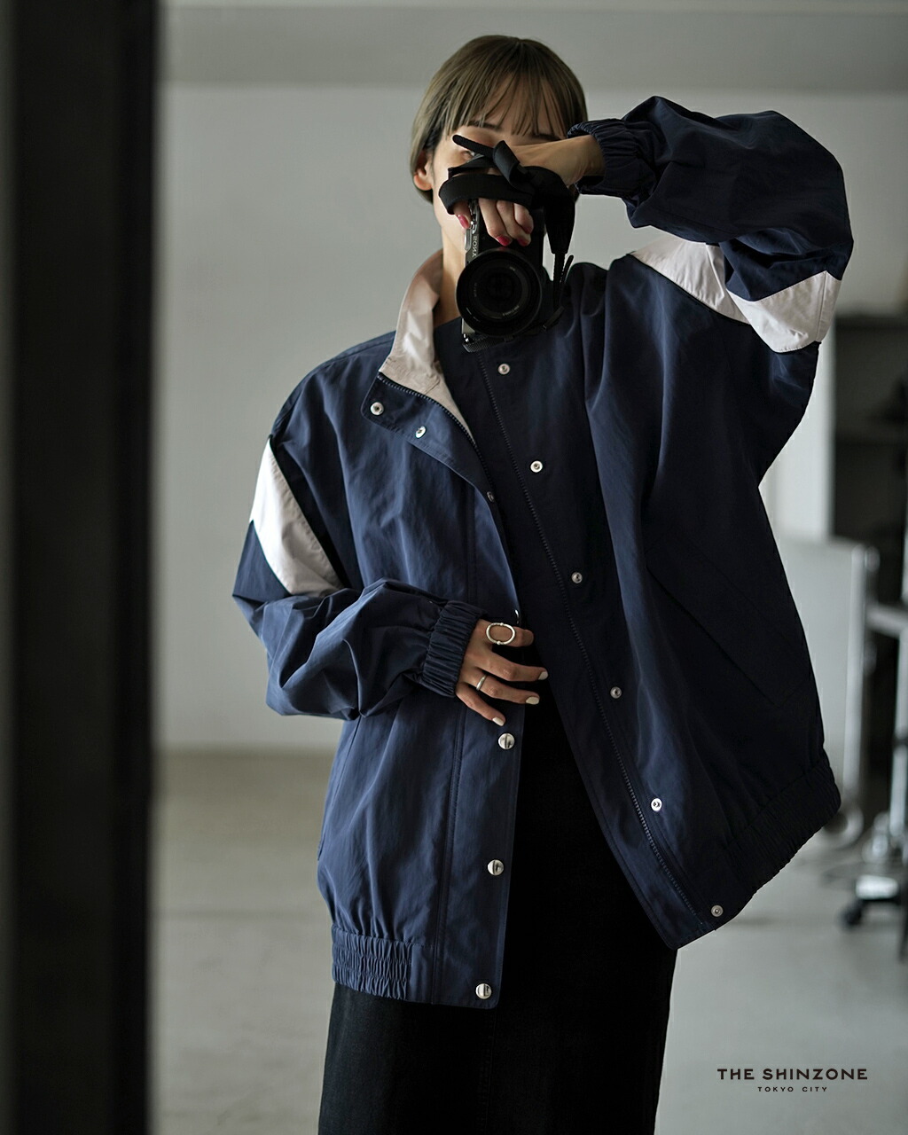 楽天市場】シンゾーン THE SHINZONE バイカラー トラックジャケット