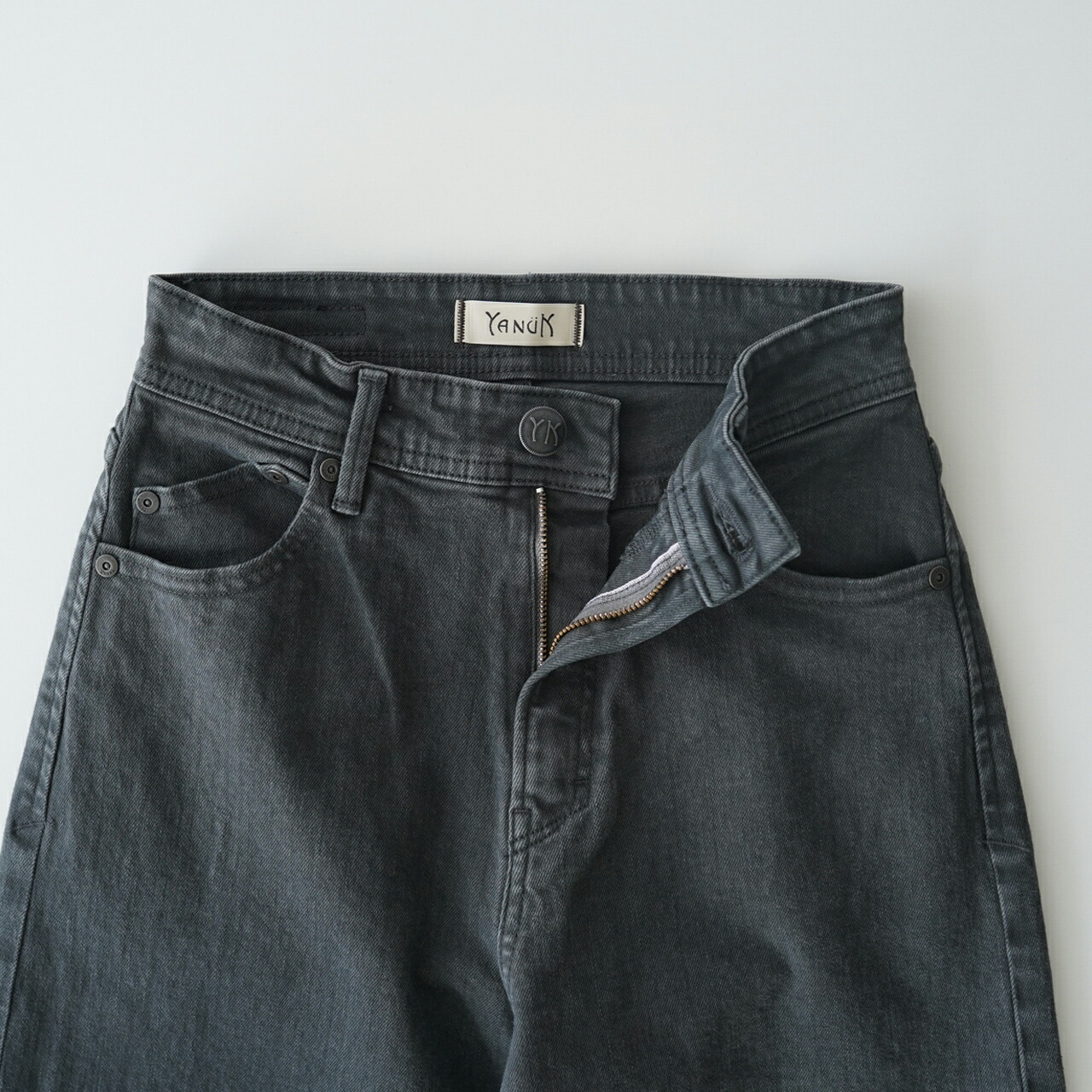 楽天市場】ヤヌーク YANUK ワイド フレア デニムパンツ ジーンズ Wide