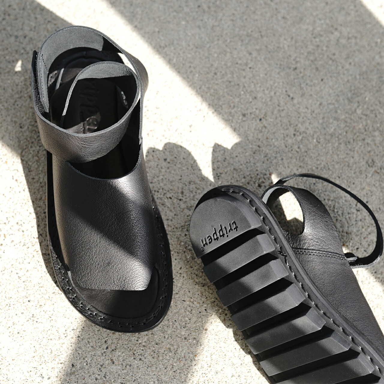 楽天市場】【SALE！20%OFF】トリッペン trippen ベルクロストラップ