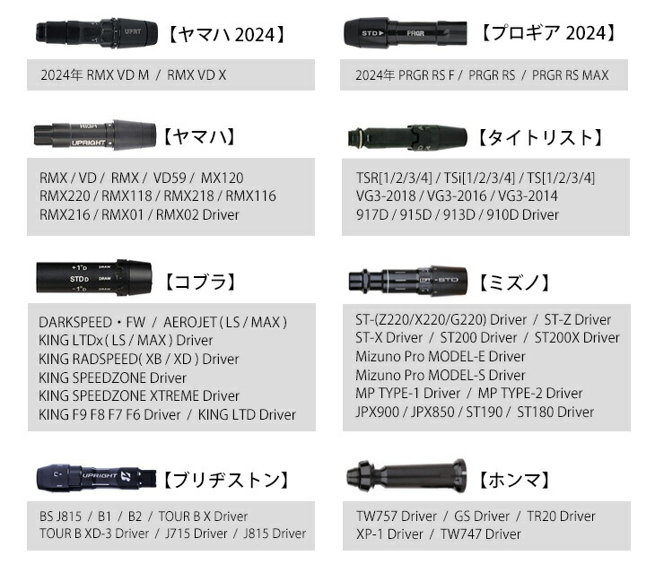 楽天市場】ゴルフ シャフト スリーブ付き エアスピーダー ホワイト