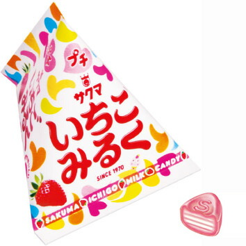 楽天市場】【サクマ製菓】30円 プチいちごみるく(30袋入) : 駄菓子ワールド