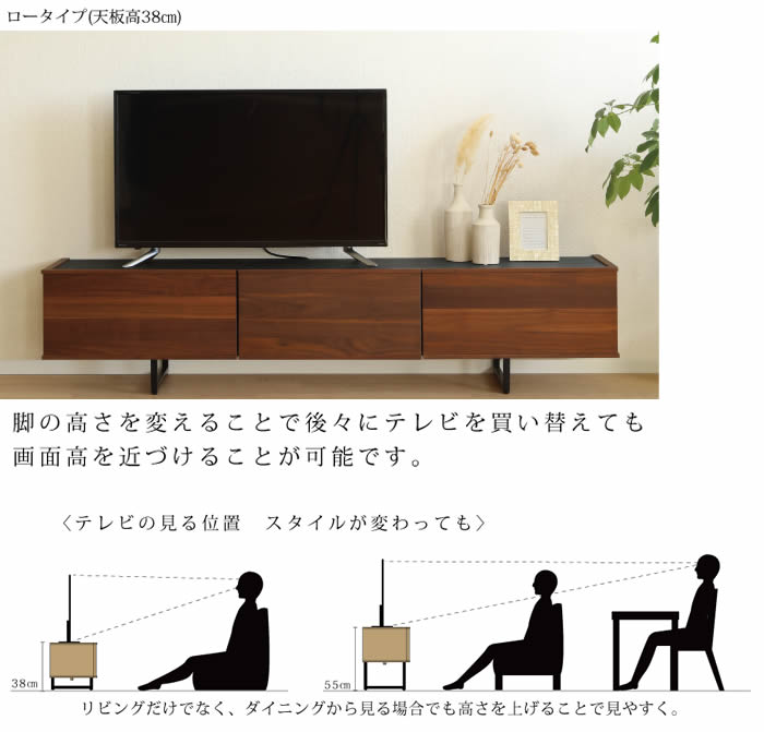 楽天市場】【送料無料】VISE バイス 幅210cm TVボード テレビボード