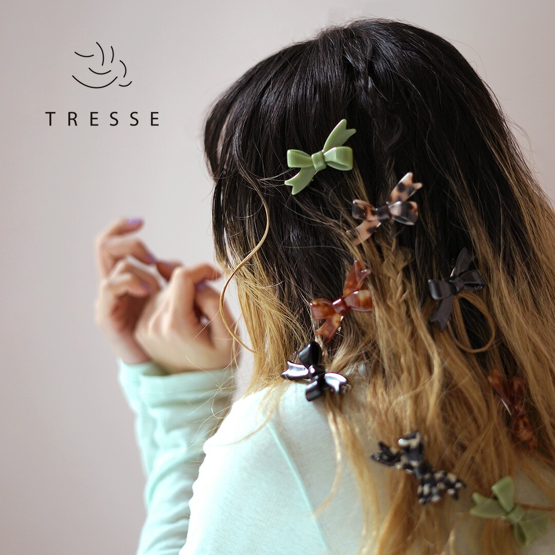 楽天市場】TRESSE（トレス） メゾン リュバン(リボン) クリップ