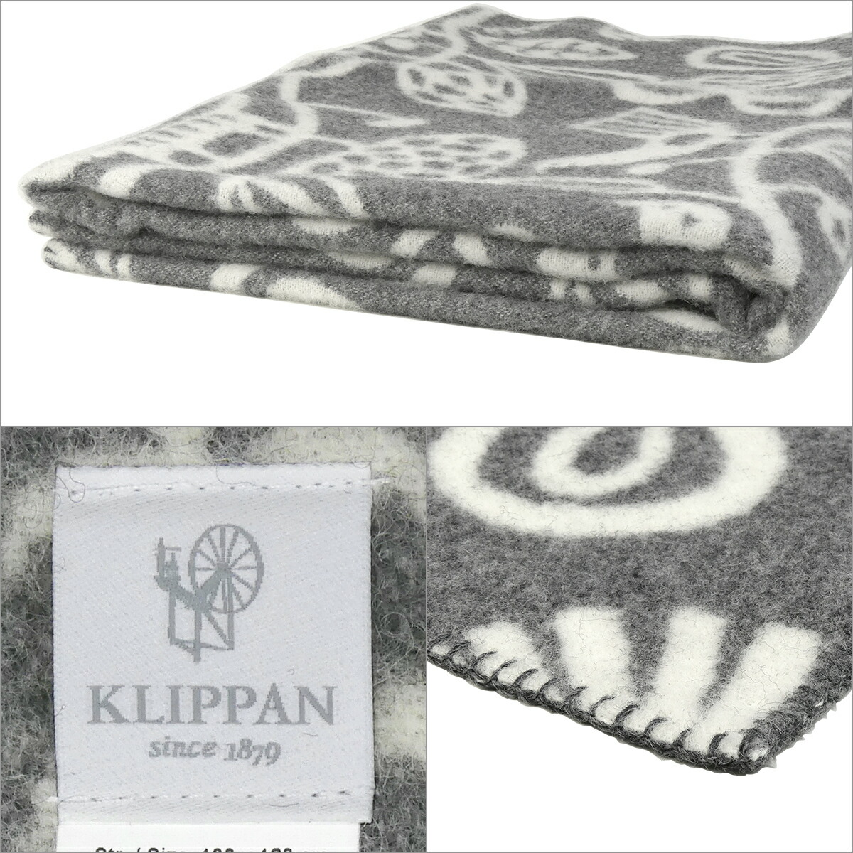 楽天市場】【ポイント5倍 3/1】KLIPPAN クリッパン ウールブランケット