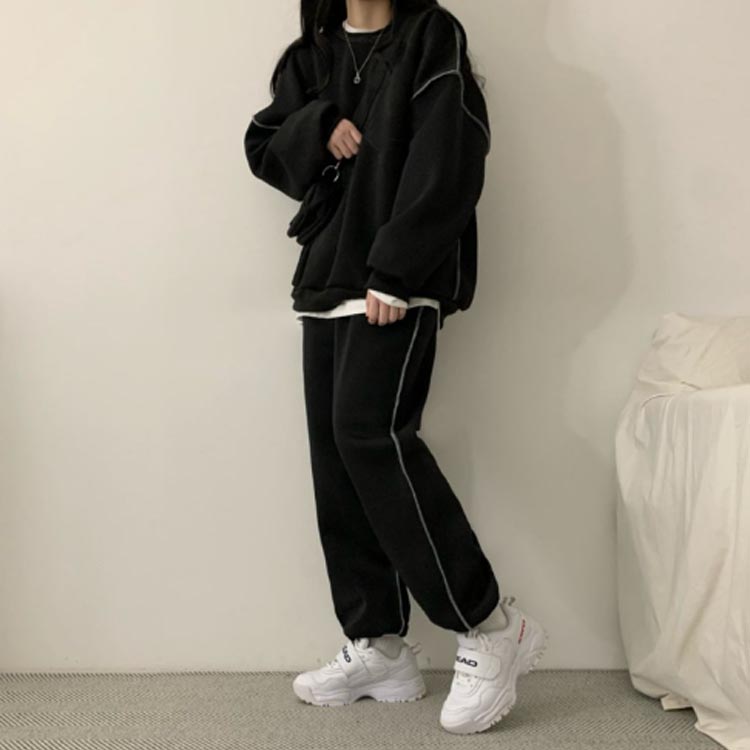 楽天市場】スウェット上下セット トレーナー ロングパンツ 部屋着