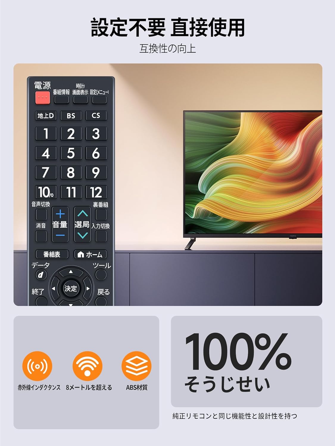 楽天市場】SHZ テレビリモコン シャープ an-52rc1 for シャープ SHARP