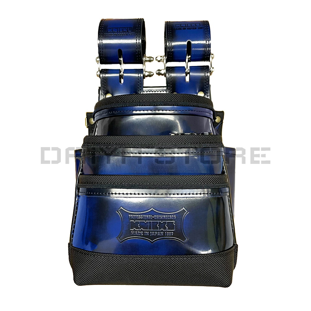 【値下げ】KNICKS ニックス　腰袋・工具差し4点セット売り KNICKS（ニックス） 腰袋 電動ドライバー 2Pドライバーホルダー 牛ヌメ