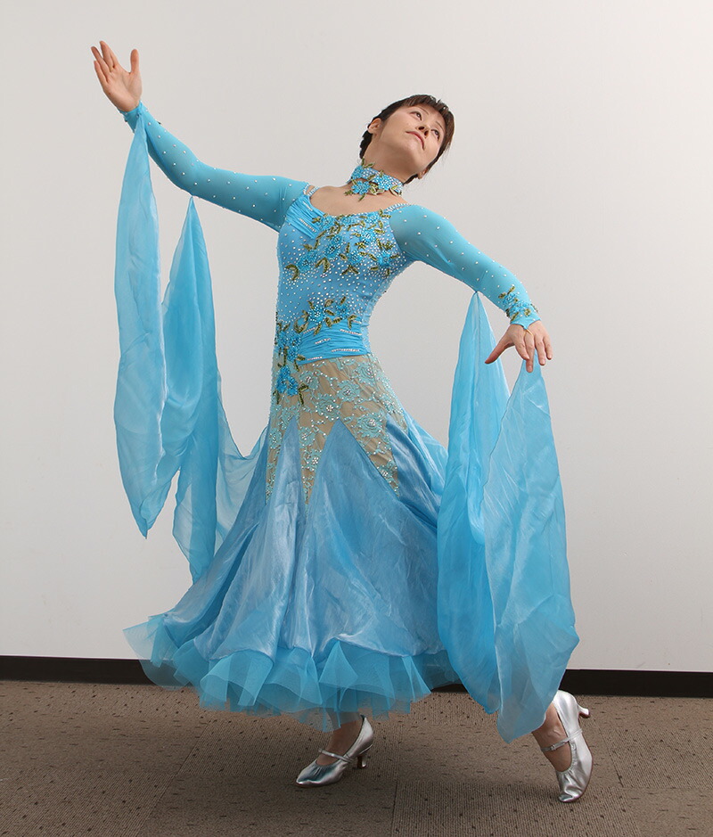 楽天市場】社交ダンス ダンスドレス モダン WQ-MD7-1 衣装 ダンス衣装