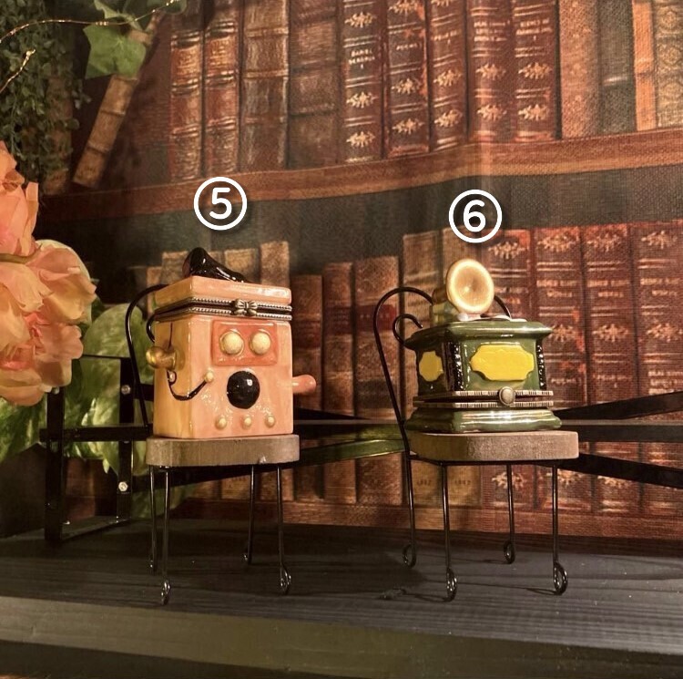 楽天市場】大特価 SALE 11点セット｢陶器製 高級アンティーク小物入れ