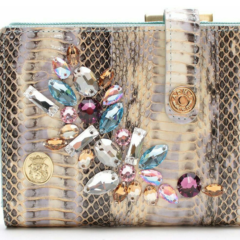 楽天市場】ADMJ 財布 長財布 薄型 エーディーエムジェイ がま口