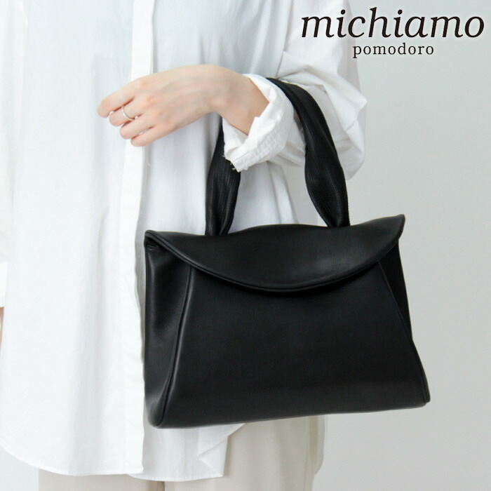 楽天市場】【クーポン】michiamo ミキアモ トートバッグ 本革 ソフト