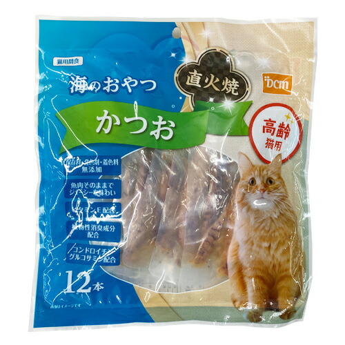 楽天市場】海のおやつ 12本 高齢猫用 DCM : DCMオンライン