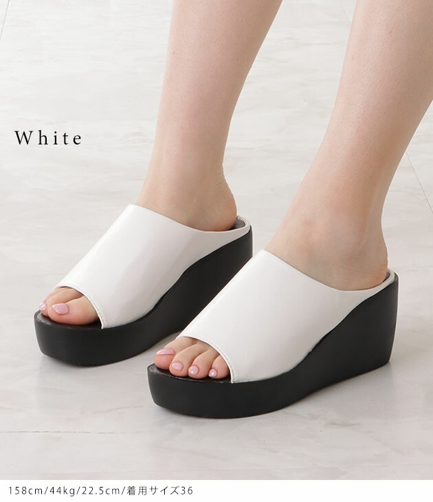 楽天市場】プラットフォームミュールサンダル プラットフォーム