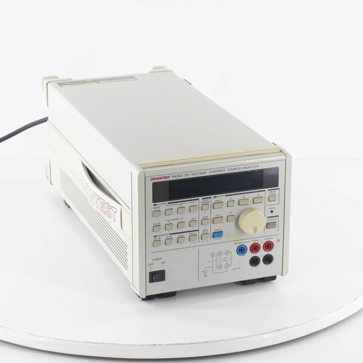 楽天市場】【中古】[DW]8日保証 ADVANTEST R6243 DC VOLTAGE CURRENT