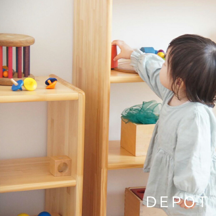 楽天市場】ブロック社 保育園 幼稚園 施設向け 白木棚 （小） 木製