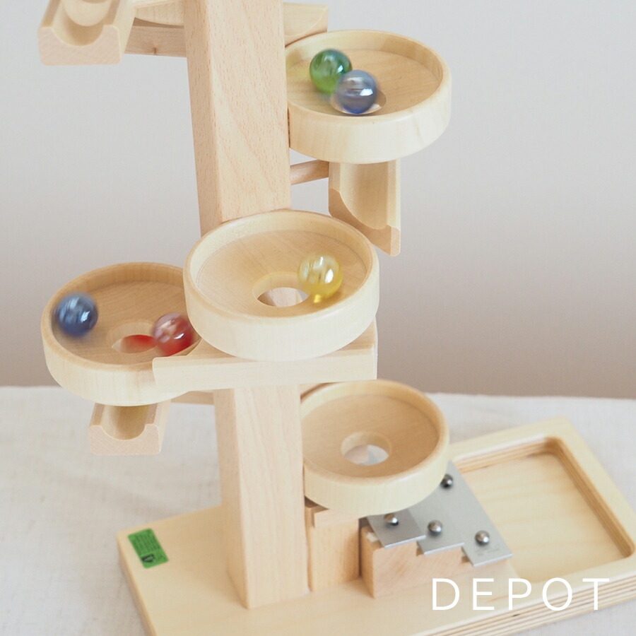 楽天市場】BECK社 トレイクーゲルタワー ナチュラル 木のおもちゃ 玉