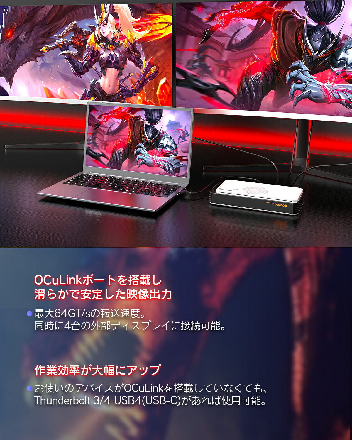 楽天市場】【SS期間限定】最大半額セール！外付けGPU BOX eGPU対応 AMD