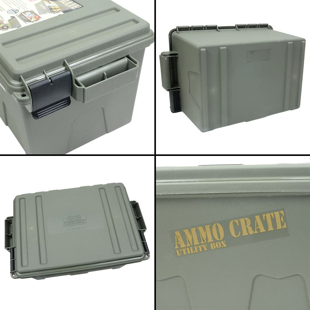 楽天市場】MTM アモカン 弾薬クレート&ユーティリティボックス ARMY