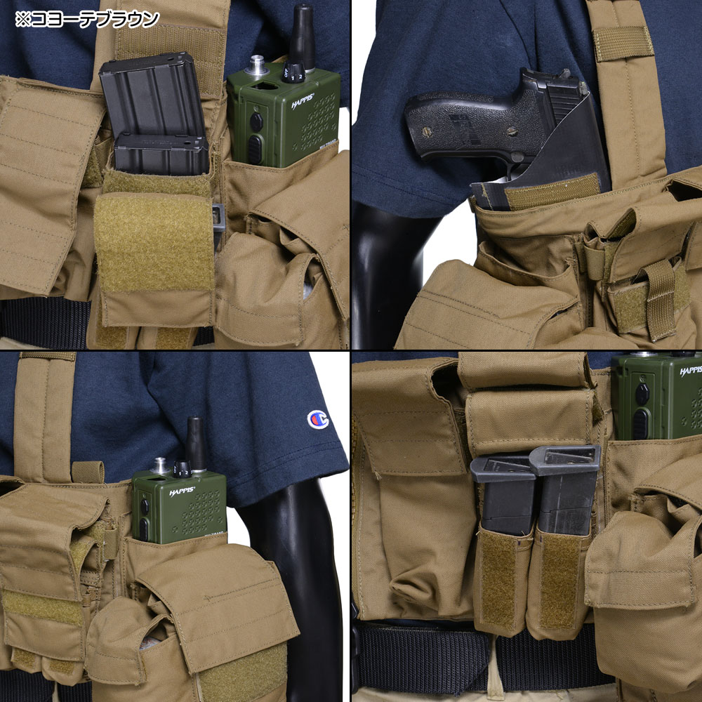 楽天市場】LBX Tactical チェストリグ Lock＆Load M4/M16系マガジン