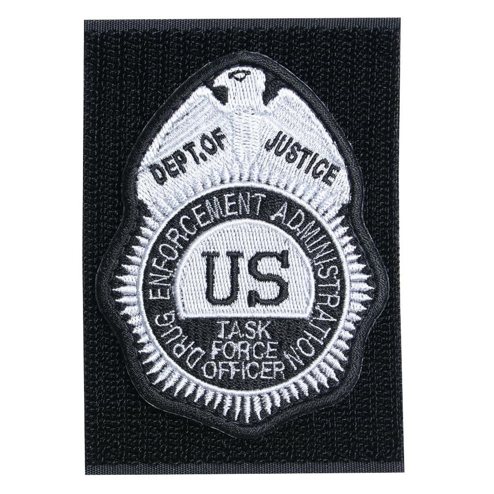楽天市場】ポリスワッペン DEA 麻薬取締局 TASK FORCE OFFICER バッジ