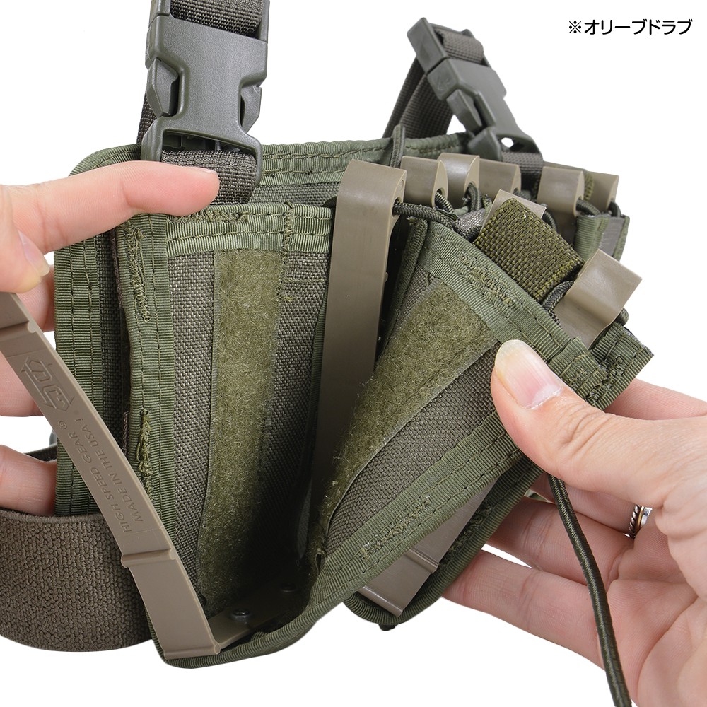 楽天市場】HSGI ライフル&拳銃用マグポーチ TACO レッグリグ V1 M4/AK