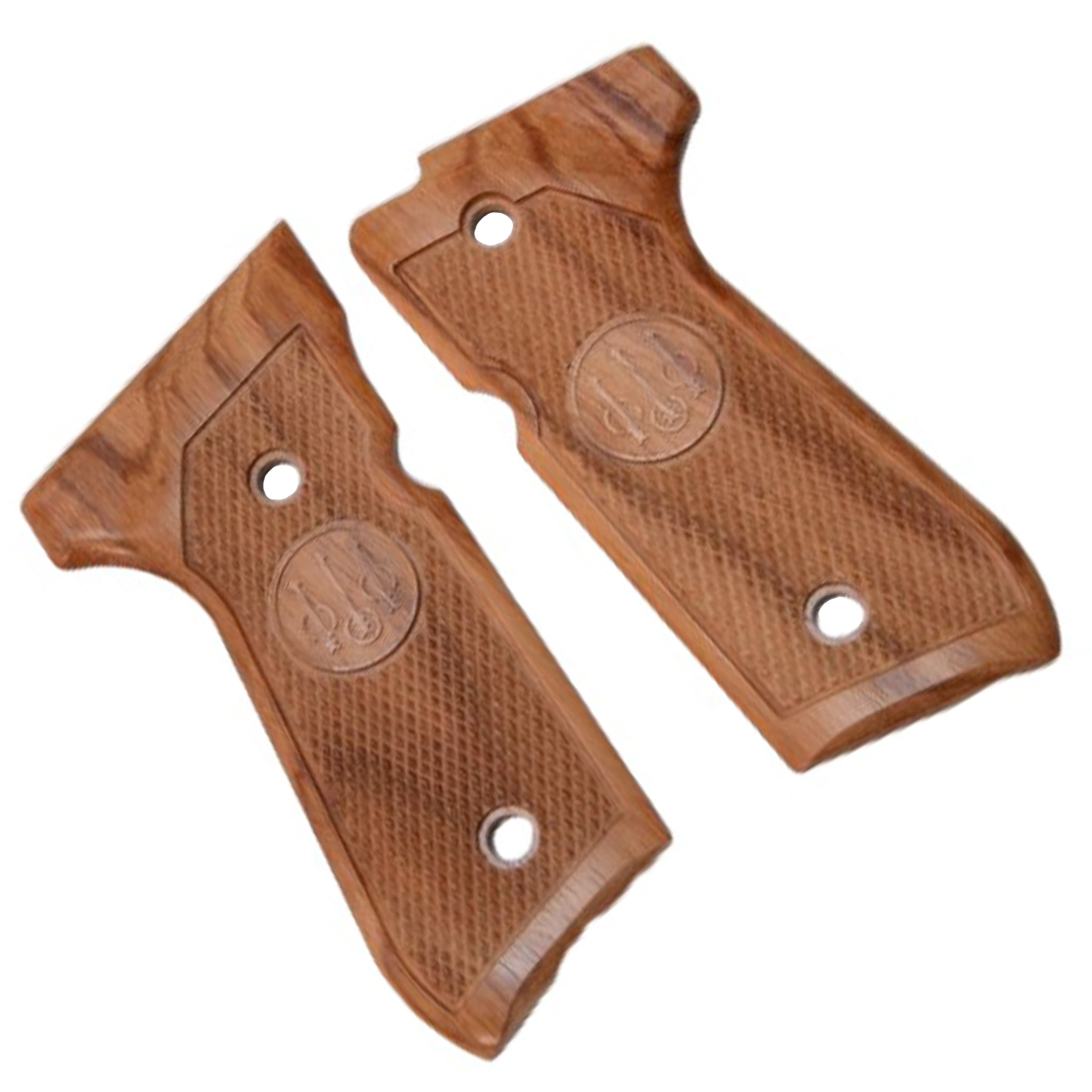 楽天市場】キャロムショット 木製グリップ 紫檀チェッカー マルイM9