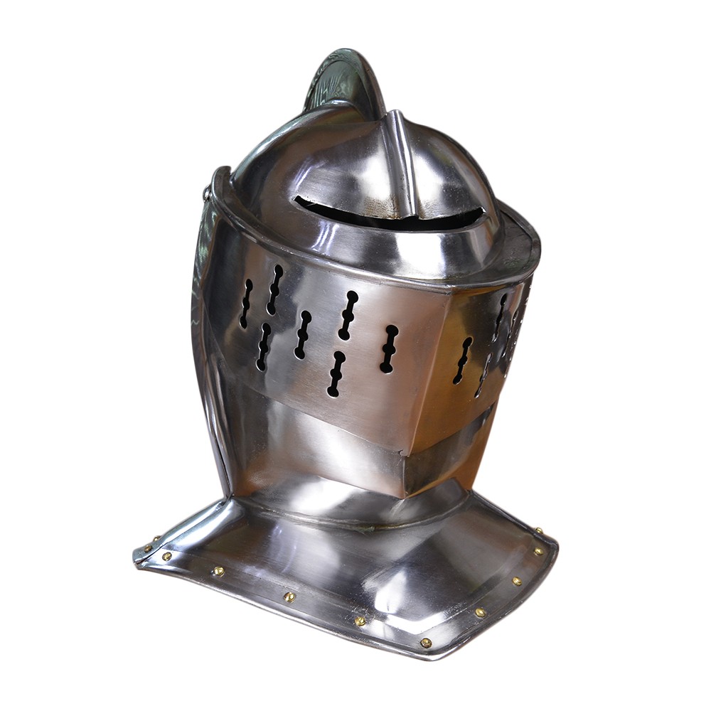 楽天市場】西洋甲冑 中世ヨーロッパ式 兜 ナイトヘルメット 騎士 防具