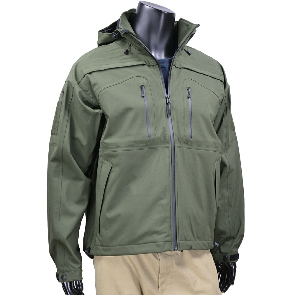 楽天市場】5.11 Tactical ジャケット SABRE 2.0 防水 48112 [ モス / M