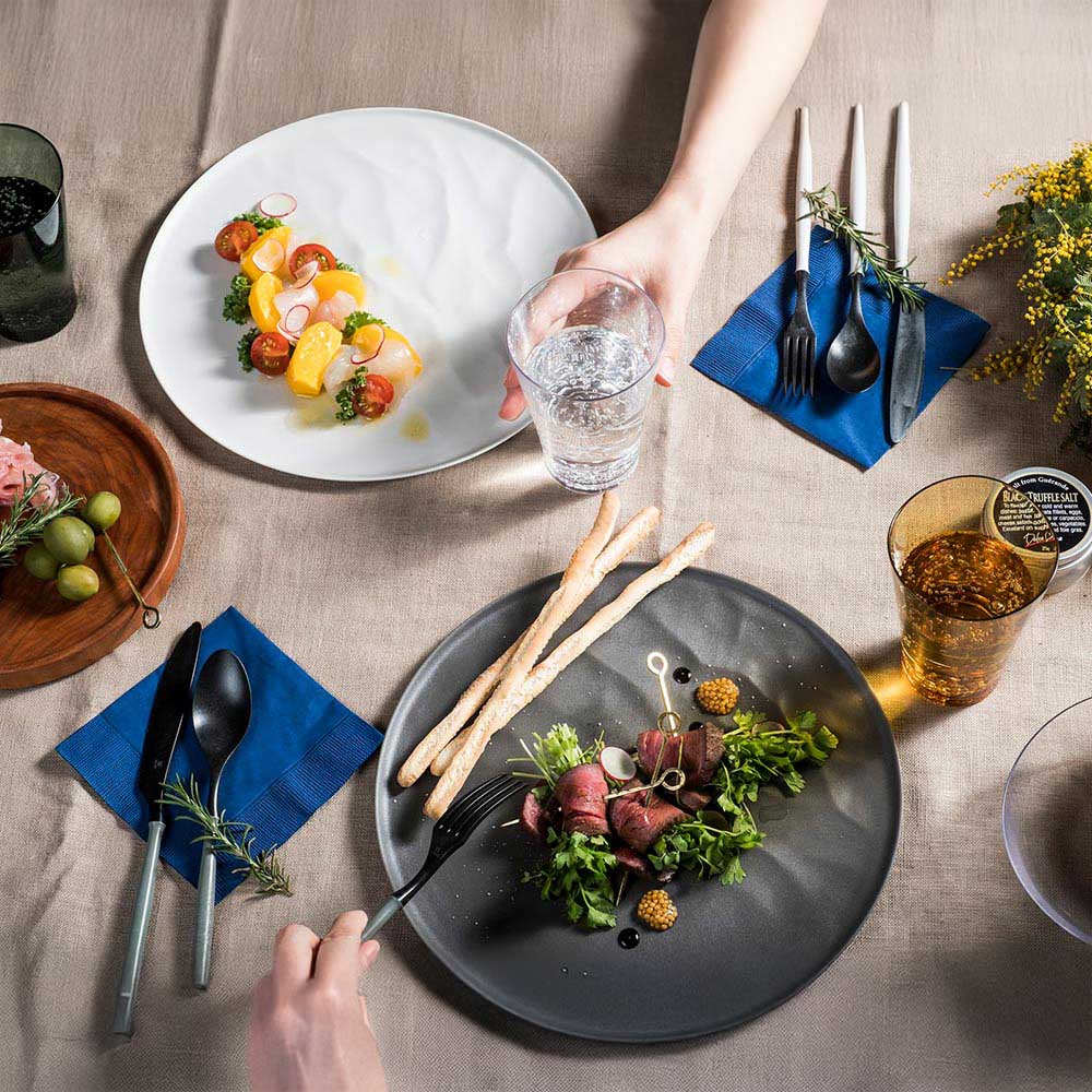 楽天市場】【楽天1位】 ARAS ウェーブ 大皿27.5cm 割れないお皿 特典