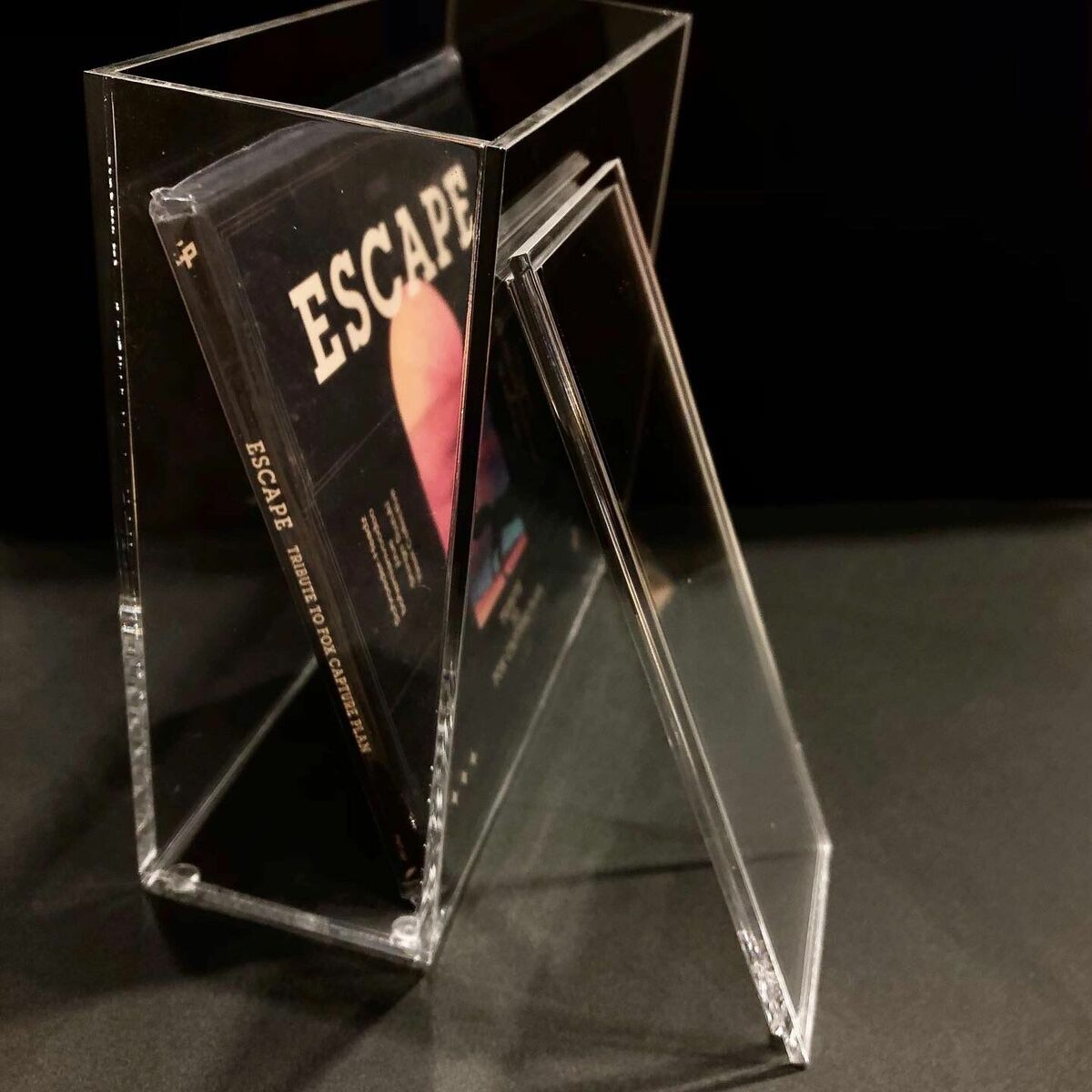 楽天市場】【紙ジャケットCD用 収納ミニアクリルケース (フタ付