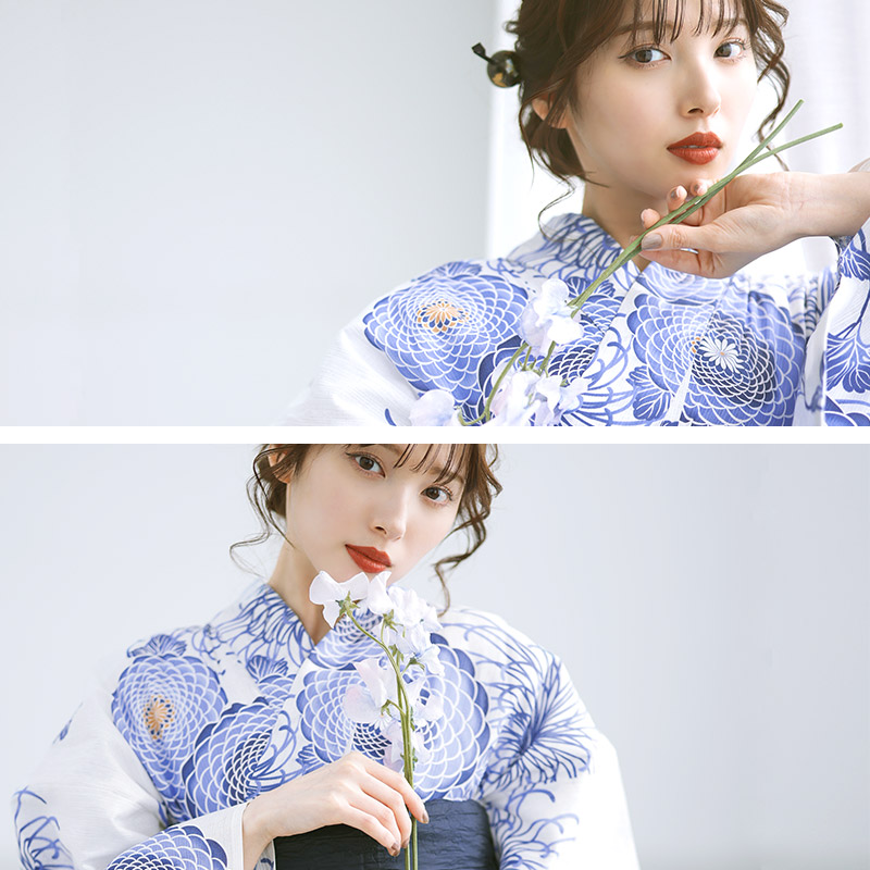 楽天市場】浴衣 5点セット レディース 2025（ゆかた・しわ兵児帯・下駄