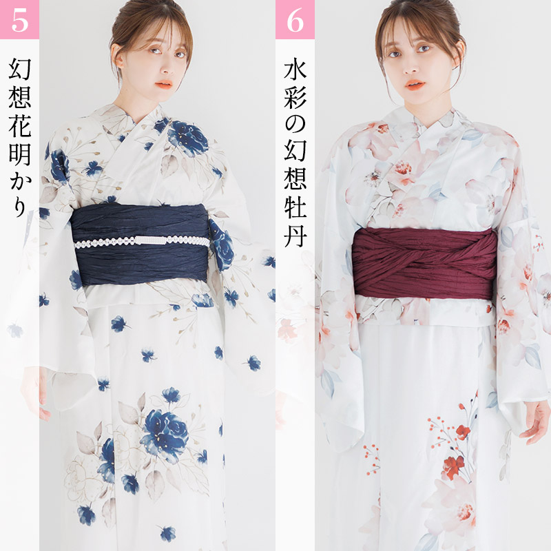 楽天市場】ワンピース浴衣 3点セット レディース（羽織り付き ゆかた