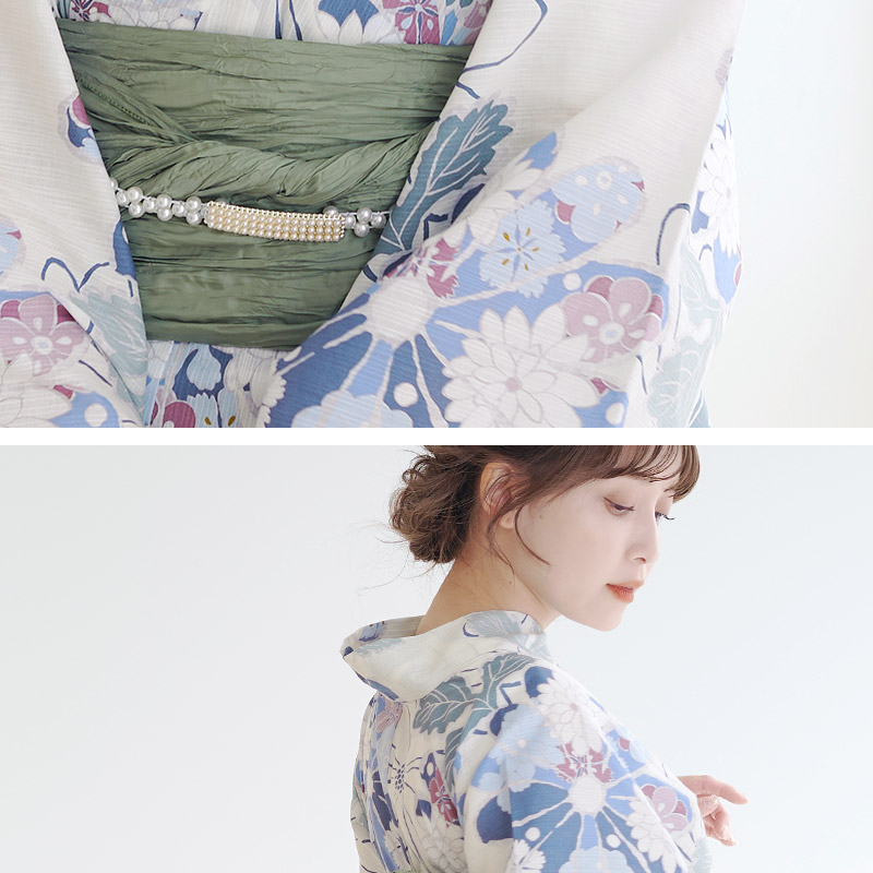 楽天市場】浴衣 5点セット レディース 2025（ゆかた・しわ兵児帯・下駄